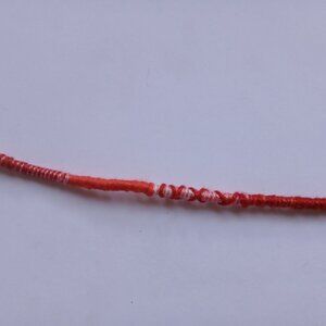 Colorful hand-made hair wrap / light pull / bookmark